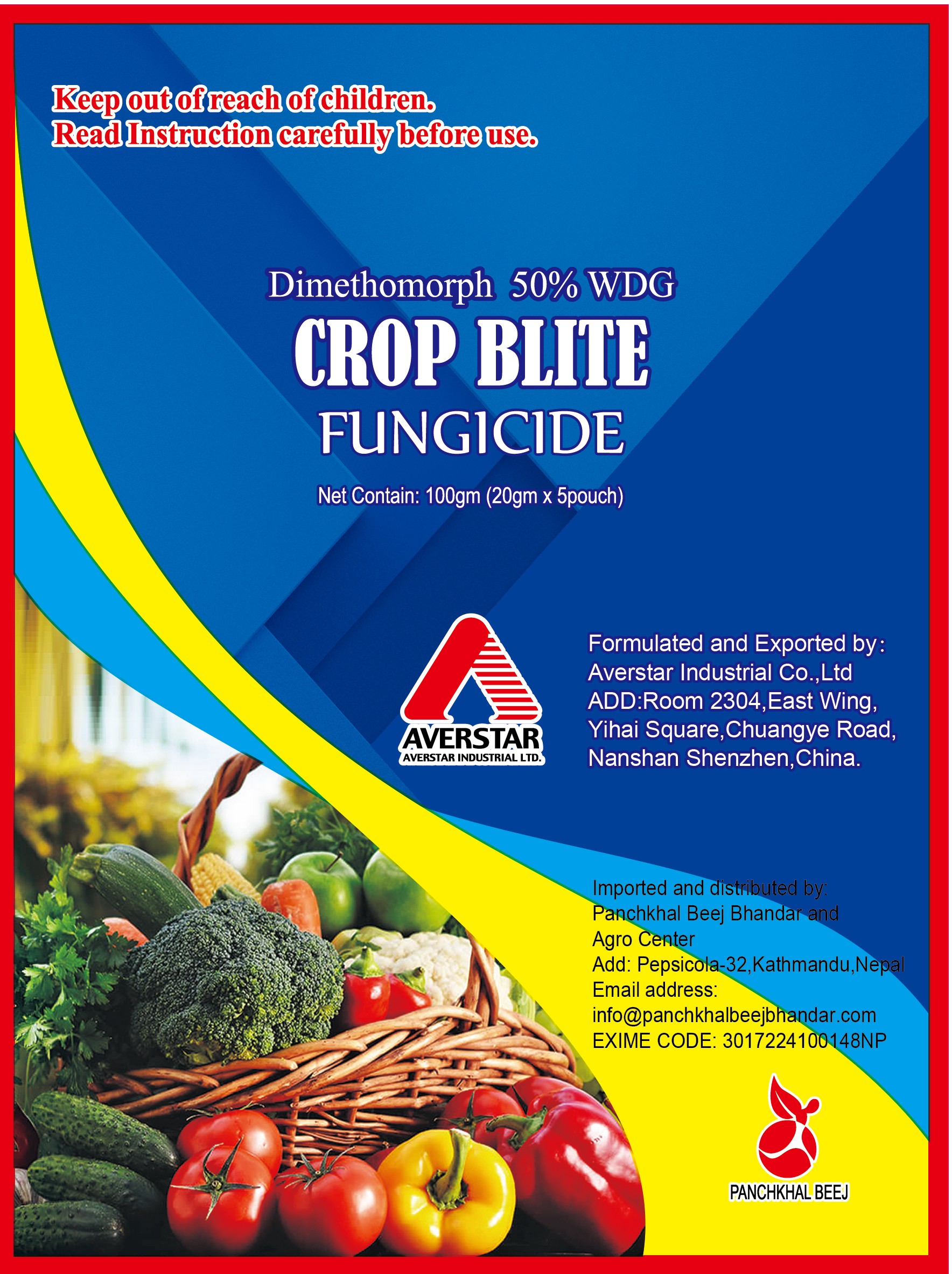 Crop Blite (Dimethomorph 50% WDG)